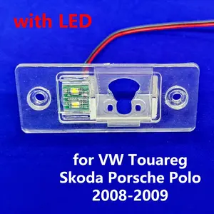 HD Rear View Backup Camera Bracket Vehicle Mount Holder License Plate Light Housing for VW Touareg for Skoda for Porsche