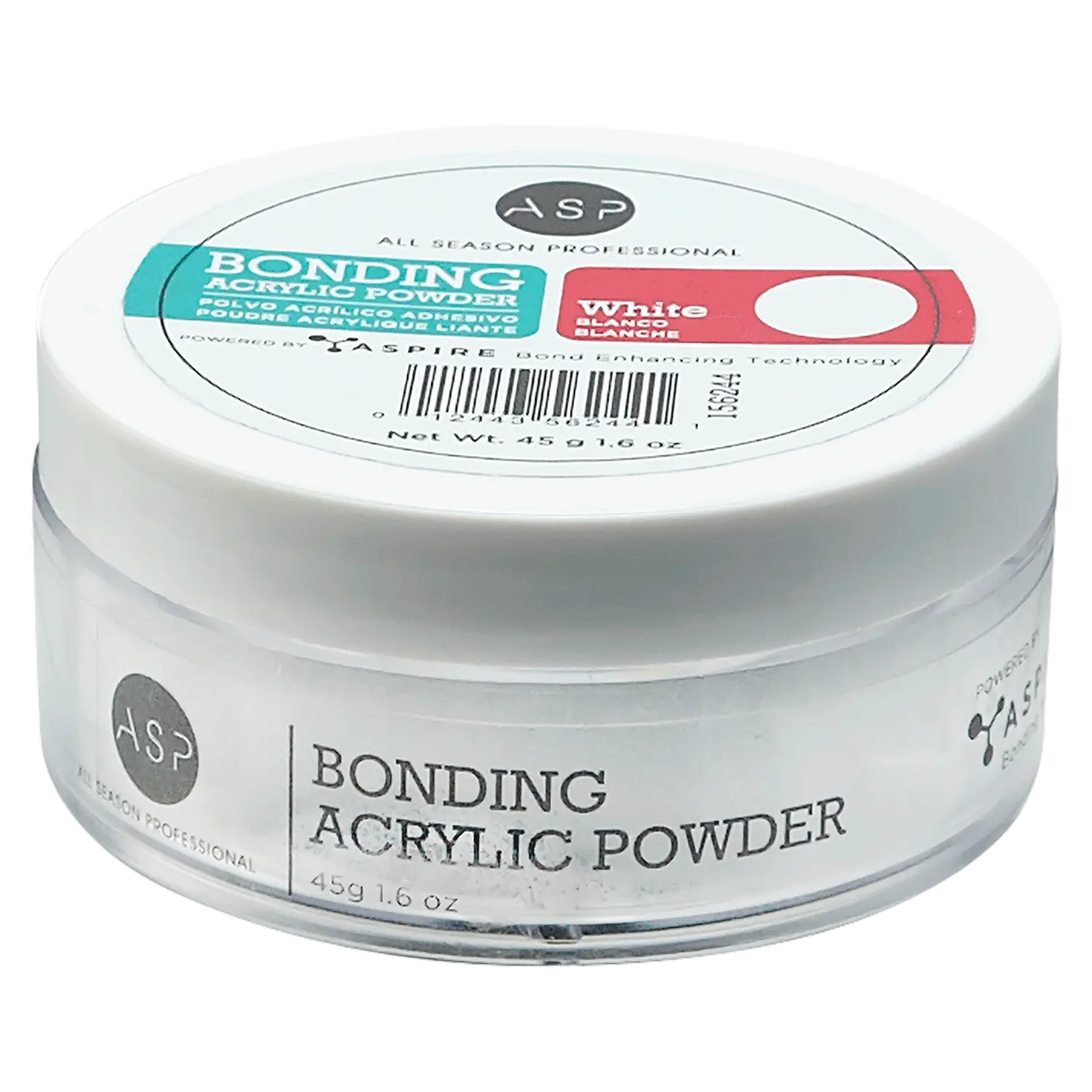 ASP White Bonding Acrylic Powder, Jar