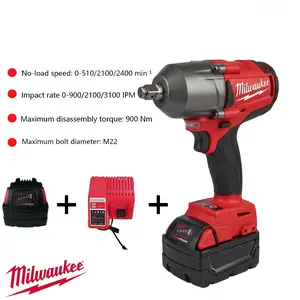 Milwaukee High  Impact Gun 900Nm Compact Mechanic Tool torque capacity