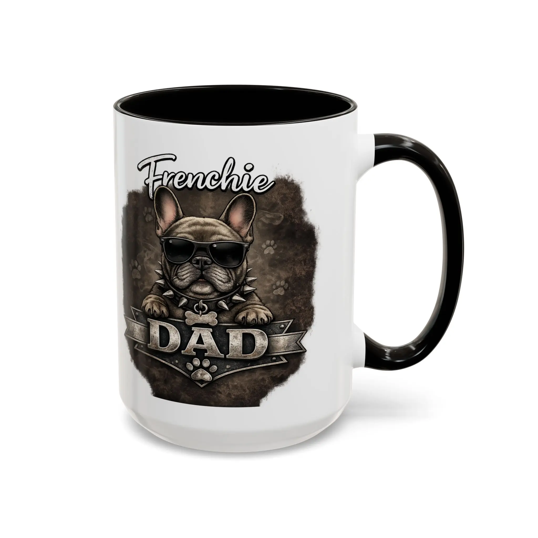 Frenchie Dad Mug | French Bulldog Coffee Cup, Dog Parent Ceramic Mug