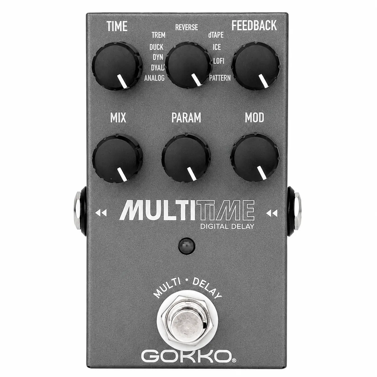GK-72 Digital Delay Pedal for Electric Guitar, 9 Modes and Tap Tempo