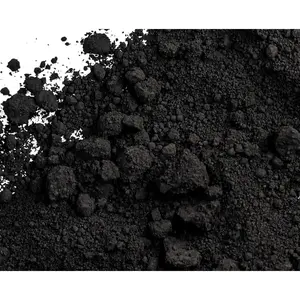 Matte Black Iron Oxide Pigment Powder for Cement Stucco Plaster Mortar Paint Coating Wood Stain Putty Epoxy Resin - 5 Oz Black