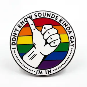 Sounds Kinda Gay Pin