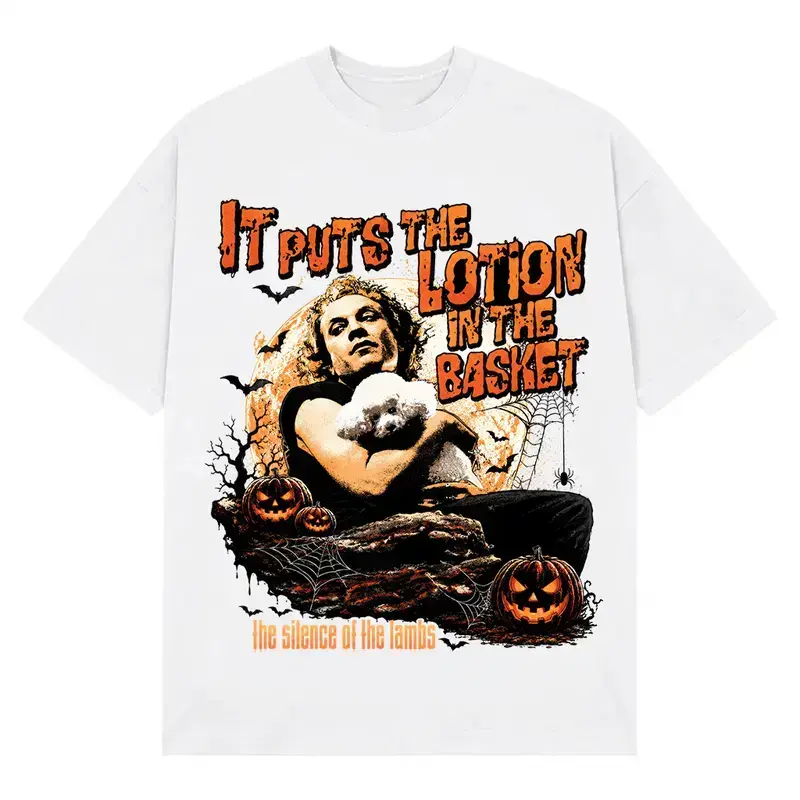 Vintage Hannibal Lecter Graphic T-Shirt, Classic Horror Movie Tee, Halloween Retro Casual Shirt