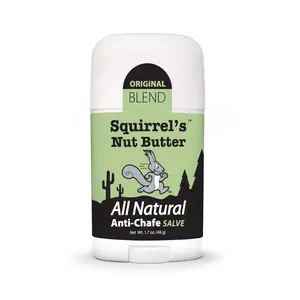 Squirrel's Nut Butter All Natural Anti Chafe Salve, Stick Applicator, 1.7 oz