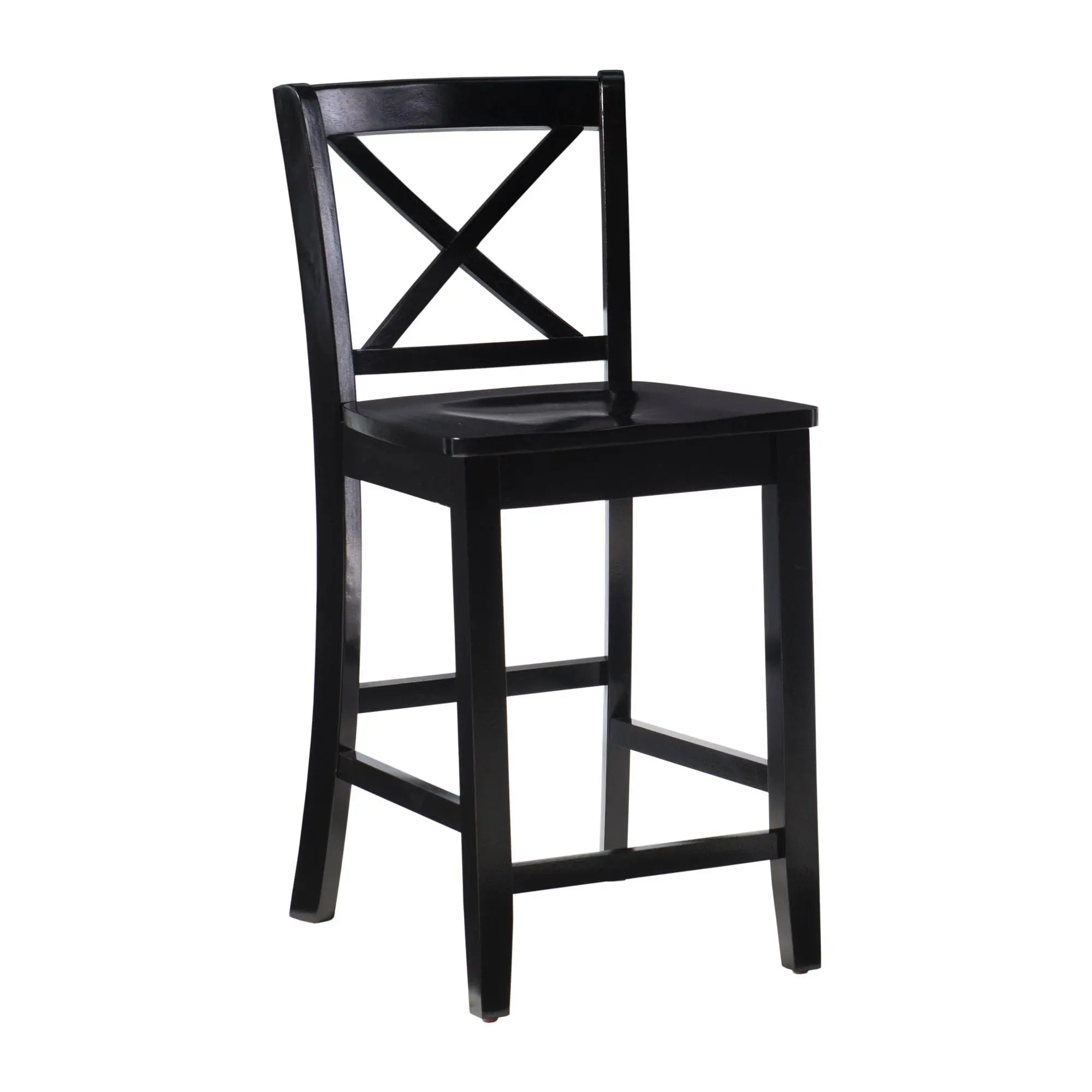 Linon Home Tate X Back Kitchen Counter Stool Linon Home Tate X Back Kitchen Counter Stool