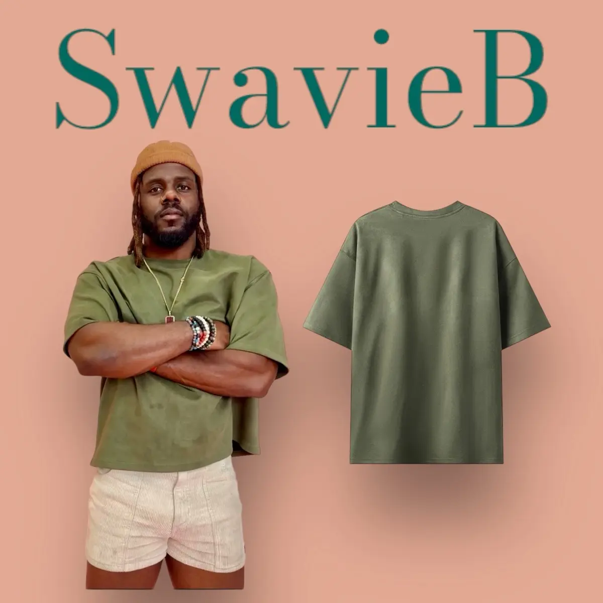 Unisex suede Loose Fit (T-Shirt) - Top Quality