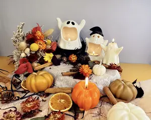 Carol Cao Halloween Ghost Candle Holder - Tealight Candle Holder