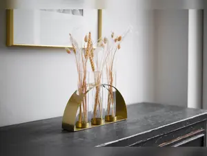 Kimisty Designs - Bud Vase Set 3, Glass Wedding Table Centrepiece