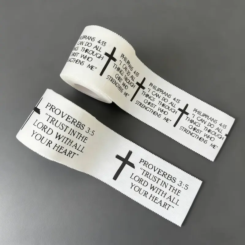 2 Pcs Cross Tape Christian Athletic Tape Wrap Tape 2 Inch X 23 Feet Cotton sports Wrist Wrap for Soccer Football Baseball Gymnastics Boxing Christian Church Gifts First Aid Injury Wrap