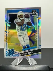 2023 Panini Donruss Optic - Rated Rookie #264 Derius Davis (RC) - HOLO PRIZM