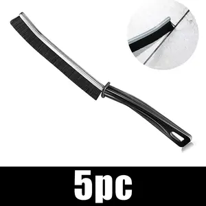 5 Pcs Hard Bristle Gap Brush，Multifunctional tile cleaning brush，for Bathroom Household Kitchen Tiles Window Crevice Cleaning，Spring Cleaning Tool