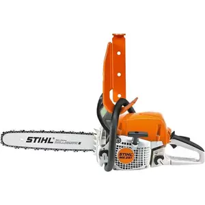 Chainsaw Hanger Holder Heavy Gauge Steel Powder Coated  (Only Chainsaw Hanger), Made in 304 Stainless Steel Orange