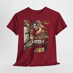 Vega Fighter Graphic Tee – Retro Arcade Game T-Shirt