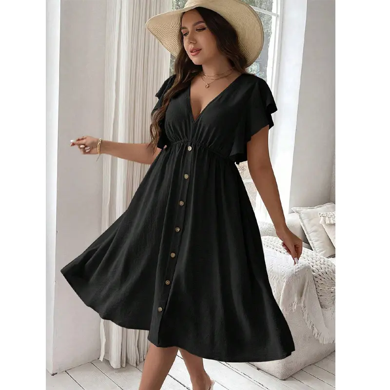 amazon plus size dresses casual Huaxiafan dresses amazon plus size