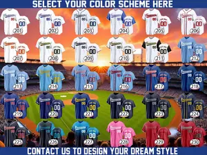 Custom Baseball Jersey Personalized Striped Baseball Shirt with Name Number Logo Suitable for Men Women Sports Uniform