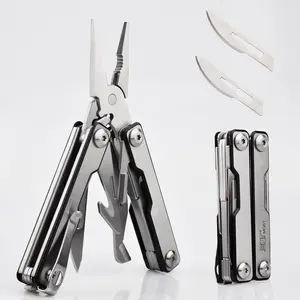 2051 11-in-1 Multitool - Foldable, Professional Multitool for Men, DIY, Outdoor Camping, Home Repairs,  Kit, Hiking, Fishing,  Use, Compact & Durable, Ideal  for Men