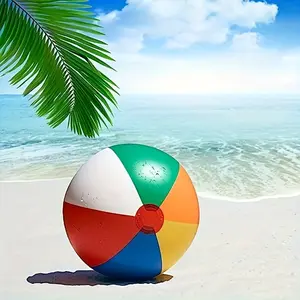 ✨[Inflatable Six-Color Beach Ball] -A high-quality 30cm (12-inch) inflatable pool toy with vibrant colors, perfect for summer water games, children's birthday parties, and outdoor fun activities. An ideal choice for pool parties and beach gatherings.