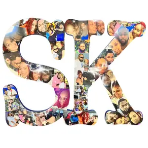 Double Letter Photo Collage
