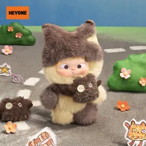 Heyone OZAI Perfect Match Series Vinyl Plush Pendant Blind Box Fluffy Cute Figures Birthday Gifts Desktop Ornament Collectible Toys