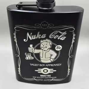 Nuka Cola Flask Fallout Style Unofficial Handmade Drinkware Stylish