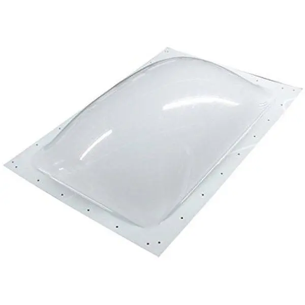 S Recreation B1G-SL2230W Polycarbonate Rectangle Thermoformed Skylight - 22 x 30 in, White, Elastomeric Sealant, Single Unit RV Replacement, Includes Installation Instructions, For Rvs