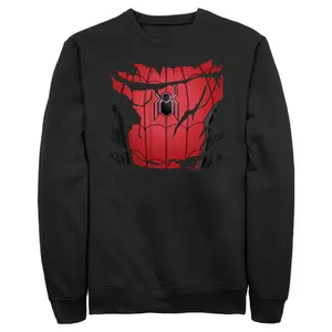 Men's Marvel Spiderman: No Way Home Ripped Costume Sweatshirt