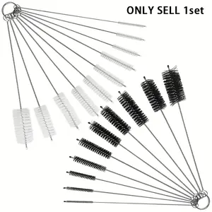 Stainless Steel Bottle Brushes, Reusable Straw Cleaning Brush, Bottle Cleaning Brushes, Baby Bottle