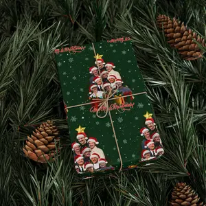 Pedro Pascal Christmas Wrapping Paper Unique Holiday Birthday Gift, Cool Daddy Gift Wrap, Gift For Her, Pedro Pascal Celebrity Crush Merchandise, Gift Ideas For Best Friends