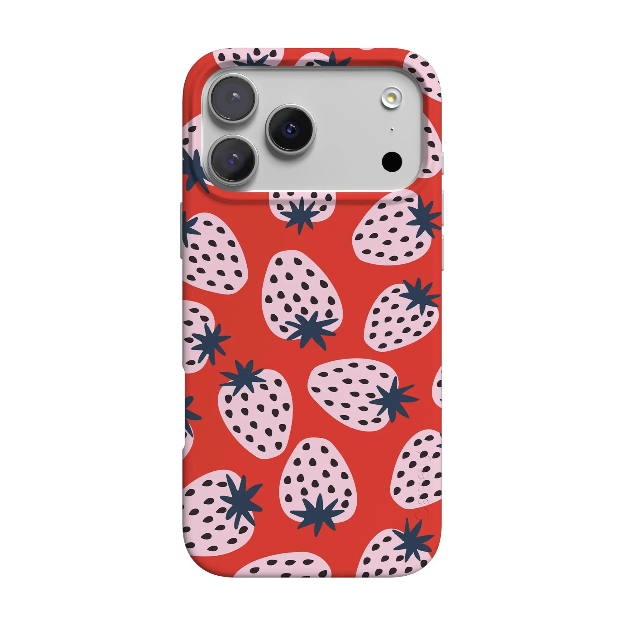 Casely iPhone 17 Pro Max Case | I'd Pick You | Red Strawberry | Compatible with MagSafe | Classic Ultra Thin Design