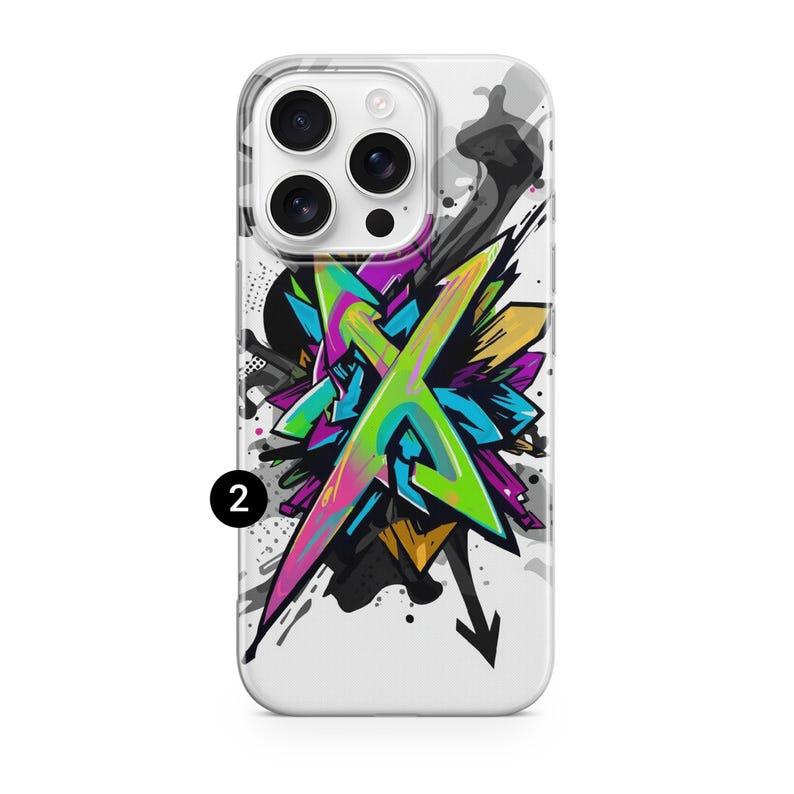 Graffiti Street Art Phone Case – Urban Hype Aesthetic Cover for iPhone 17 16 15 14 13 12 11 X & Samsung Galaxy S25 S24 S23