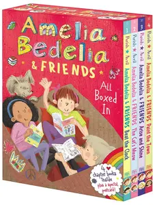 Amelia Bedelia & Friends Chapter Book Box Set #1: All Boxed In (Amelia Bedelia & Friends) by Herman Parish||Lynne Avril [Paperback Book]