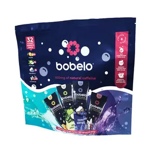 Bobelo Sparkling Hydration Pack Caffeinated 32 Servings