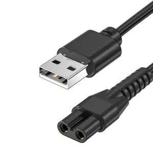 USB Charger Cord for MANSCAPED Lawn Mower 3.0/2.0 Electric Trimmer Shaver Razor, Replacement Charging Cord for Manscaping Groin Hair Trimmer, The Weed Whacker Nose and Ear Hair Trimmer