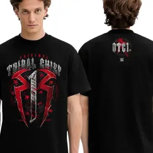 Classic Roman Reigns OTC1 Tribal Chief 2025 Two Sided Unisex T-Shirt, Fashion Cotton, Full Colors, Full Sizes, For Men, For Women
