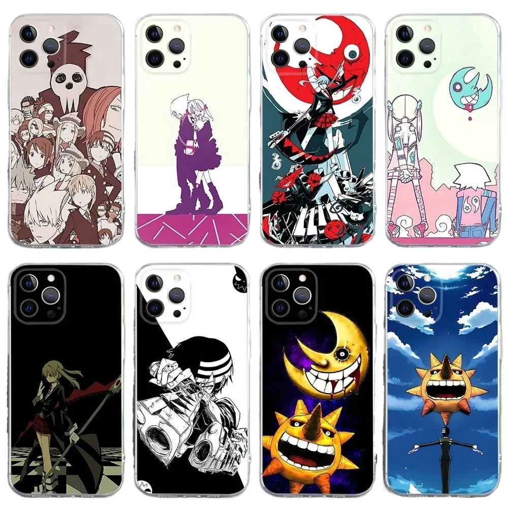 Soul Comics EaterS Phone Cases For iPhone 17 Promax 16 15 14 13 12 11 Pro Max Plus Air Transparent Soft Shockproof Protective Cover