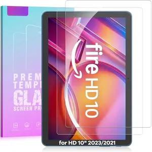 Screen Protector for  10 /  10 Plus Tablet 10.1 inch (13th/11th Gen 2023/2021), 9H Hardness Tempered Glass Guard [2 Pack]