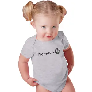 Namaste Grey Yoga Onesie