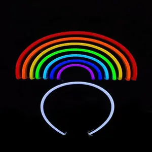 Pride Rainbow Neon Headband