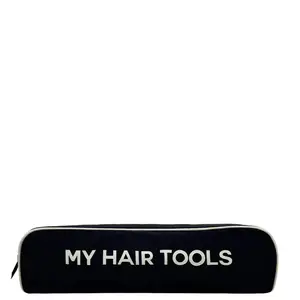 Roomy Hair Wrap Tools Travel Case, Black