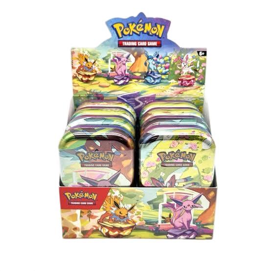 pokemon prismatic evolution mini tin