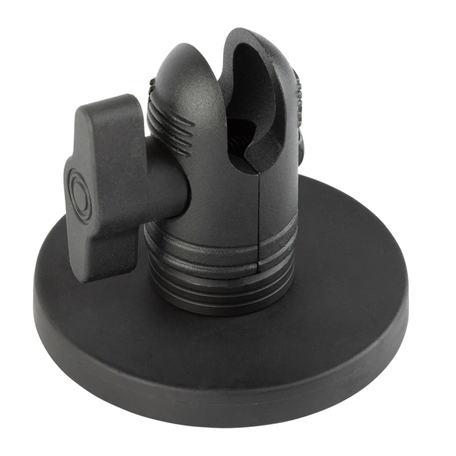 2.6-inch Diameter Round Universal Magnetic Base with 20mm Connector End Nubby Edition