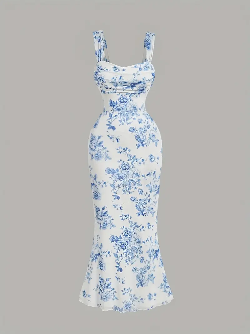 blue dress with white flowers - TikTok Shop blue dress with white flowers - TikTok Shop