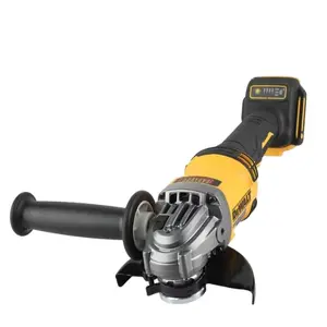 DEWALT DCG414 125mm Wireless Angle Grinder，Compact Ergonomic Design for Tight Space Grinding, Workshop Fabrication & Daily Maintenance