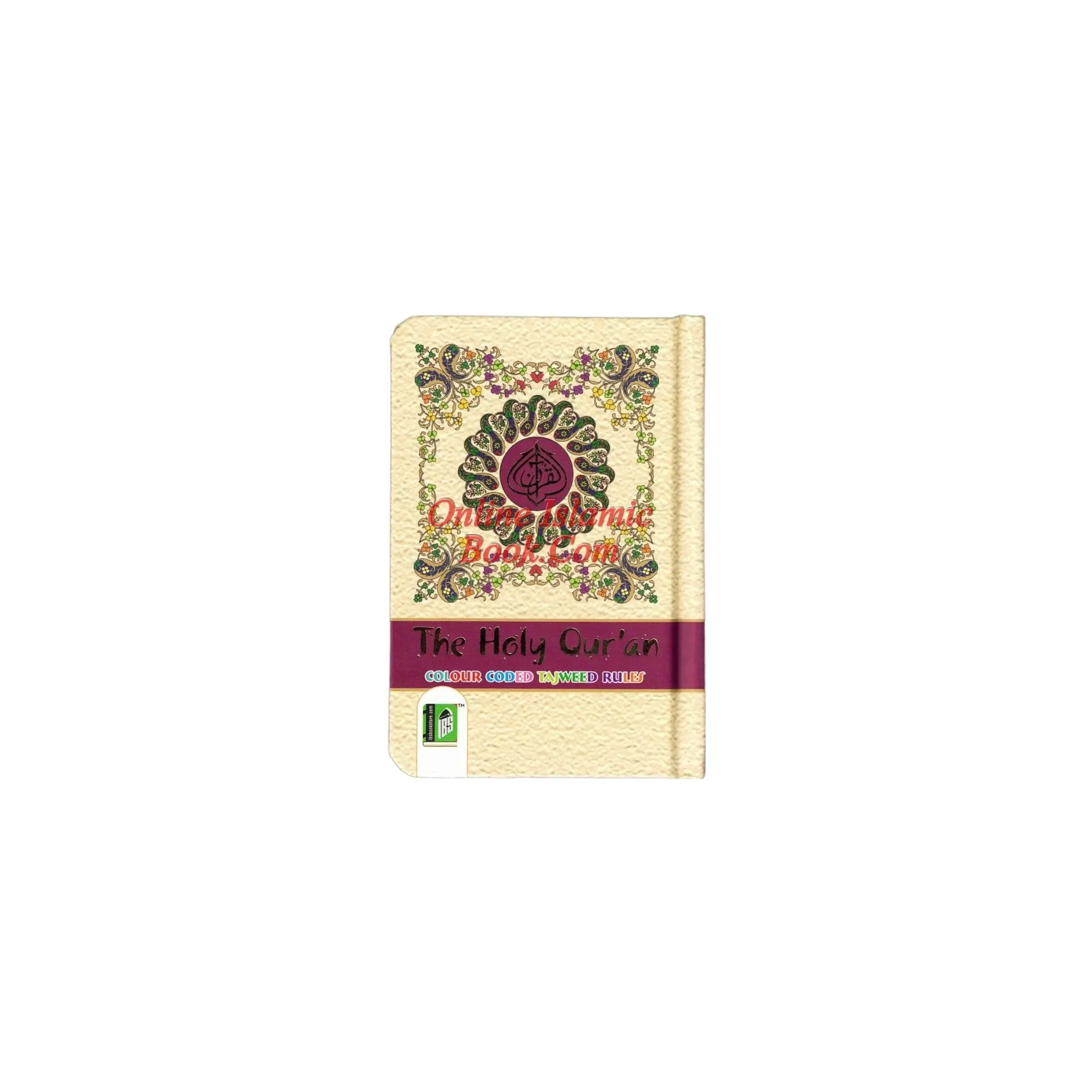 The Holy Quran Colour Coded Tajweed Rules in English and Urdu (Ref -147) 15 Lines Quran (Pocket Size)