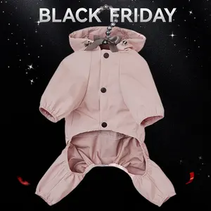 Reflective Pet Raincoat - Waterproof and Breathable Dog Jacket for Four-Legged Friends