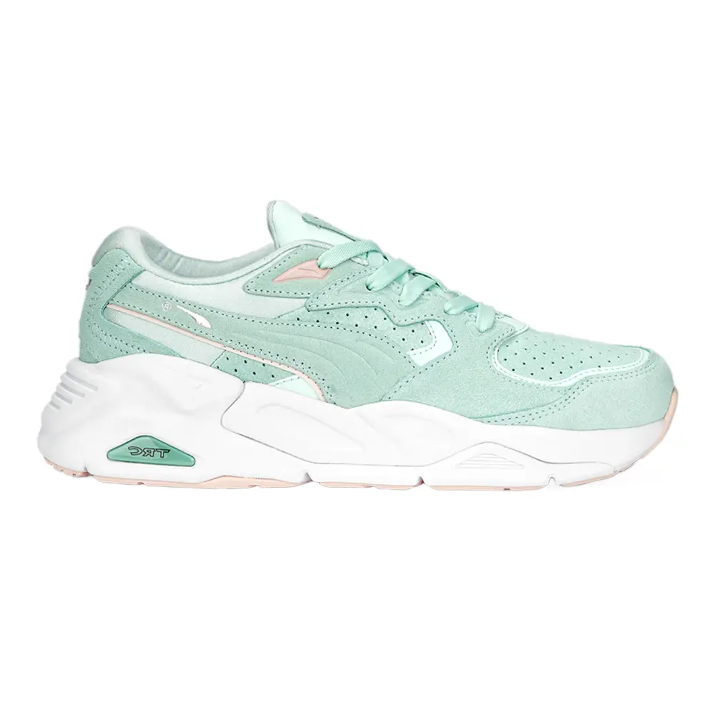 PUMA Womens Trc Mira Summer Lace Up Sneakers Shoes Casual - Green