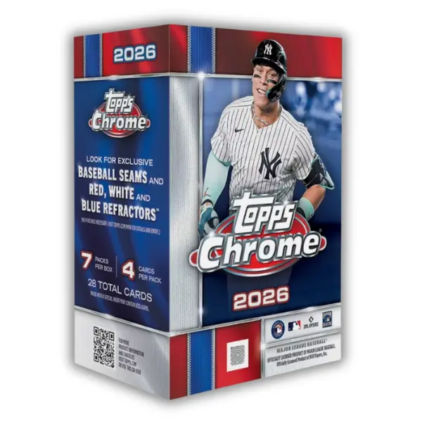 2026 Topps Chrome Baseball Value Box 2026 Topps Chrome Baseball Value Box