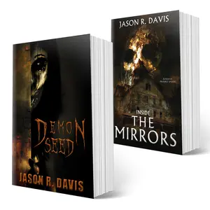 JD Horror Bundle ver 3 - 2 signed horror fiction books by Jason R Davis book shopping