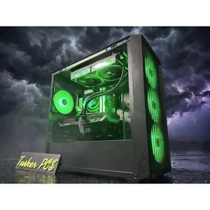 ⛈️🖤 DARK & STORMY 🖤⛈️ Ryzen 5 7600X| RX 9060XT| 16 GB RGB DDR5| 1.25 TB NVMe| 650W PSU